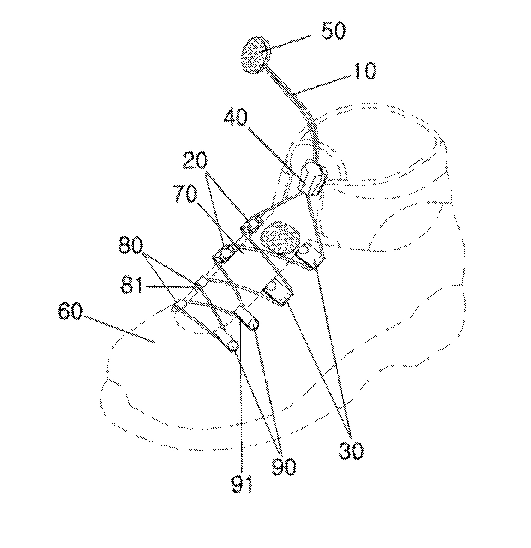 Shoe enabling the adjustment of the tension of shoelaces