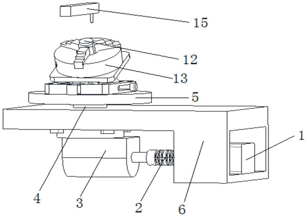 Fixture device for changing laser processing angle