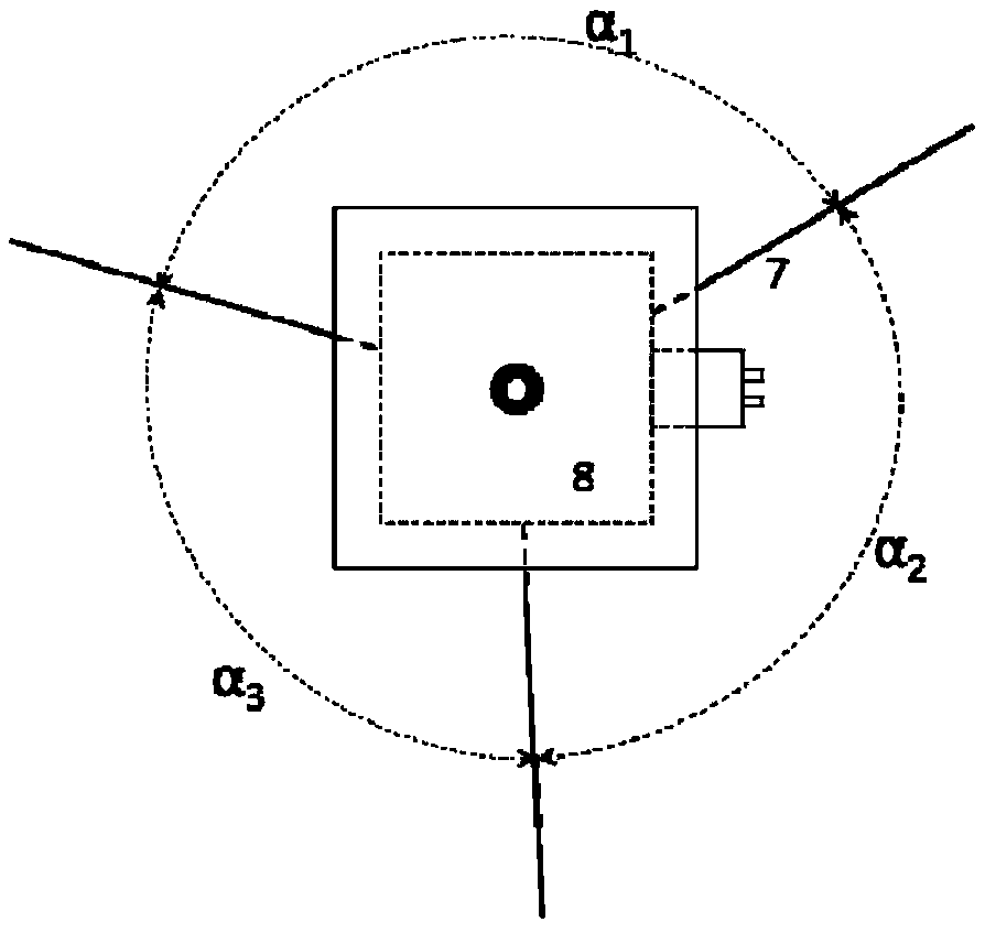 Microwave radiation water-film-type drinking water sterilizing system