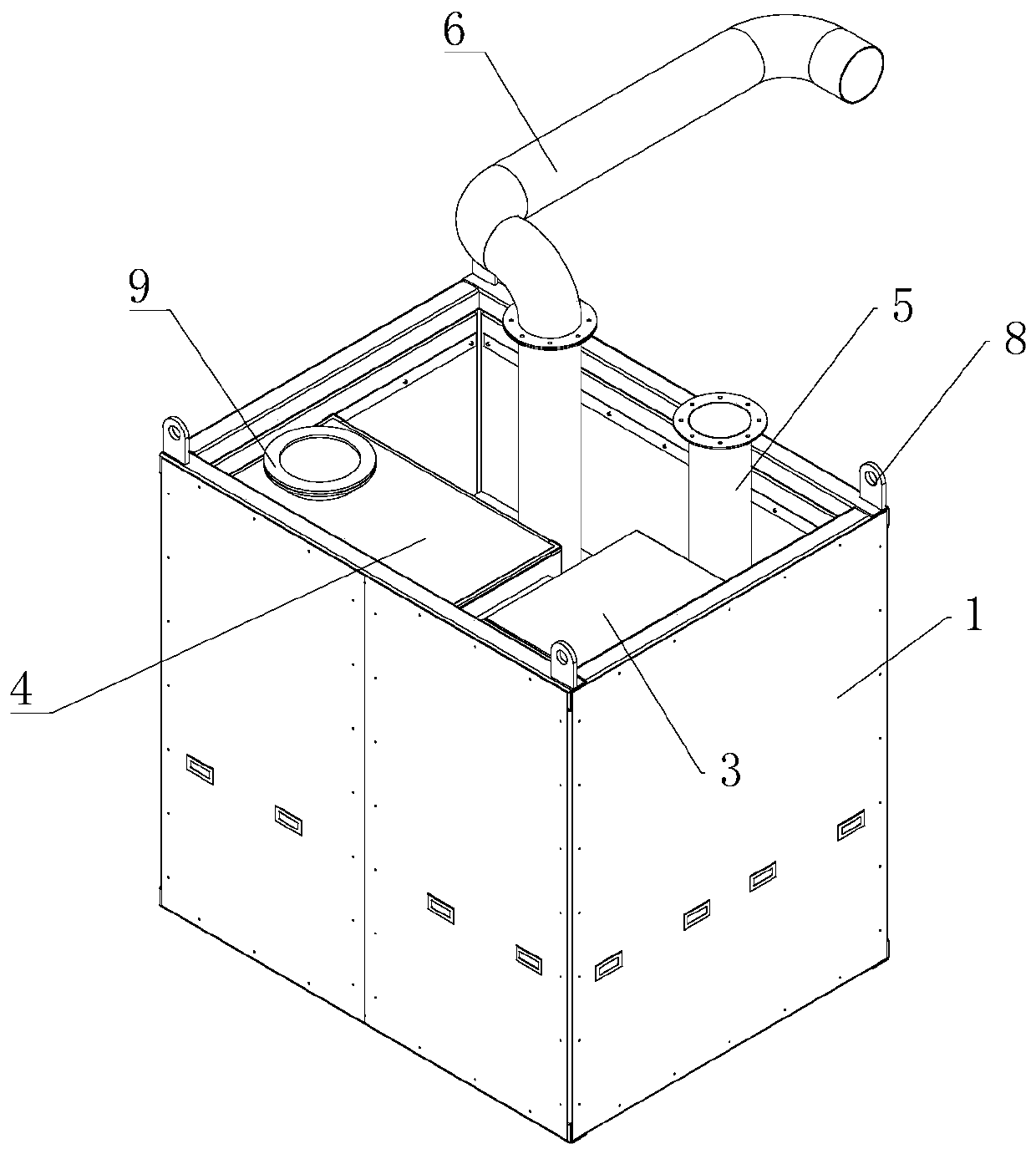 Catalytic combustion all-in-one machine