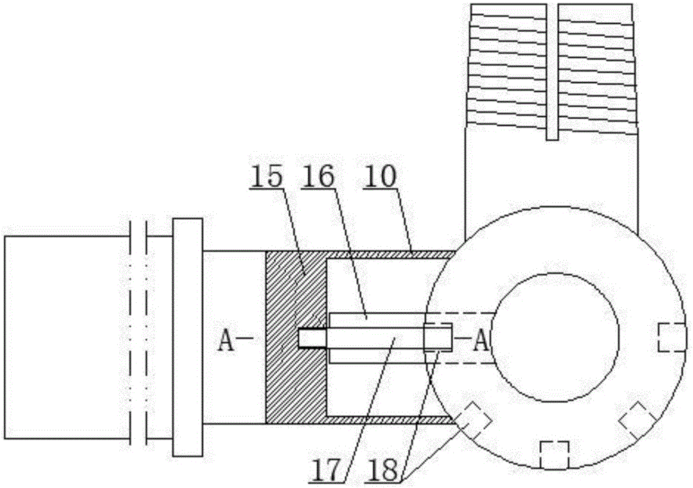 Distribution ground rod having detachable operating handle and application method thereof