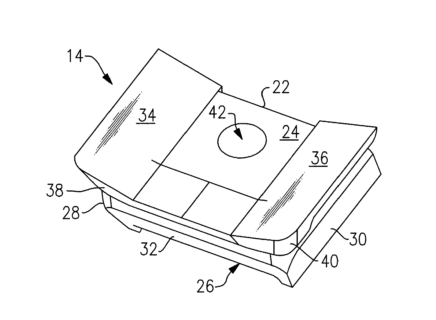 Stump grinding tooth assembly