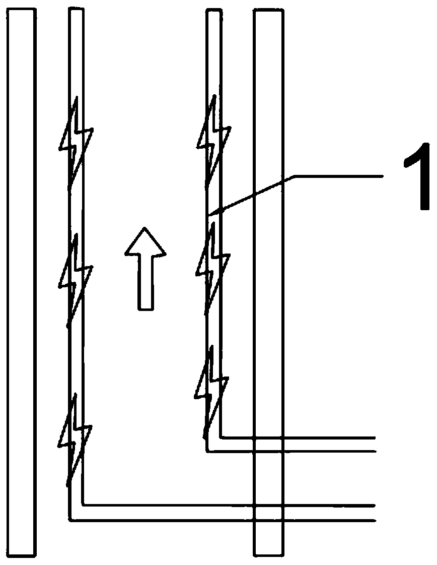 Wireless charging system for new energy automobile