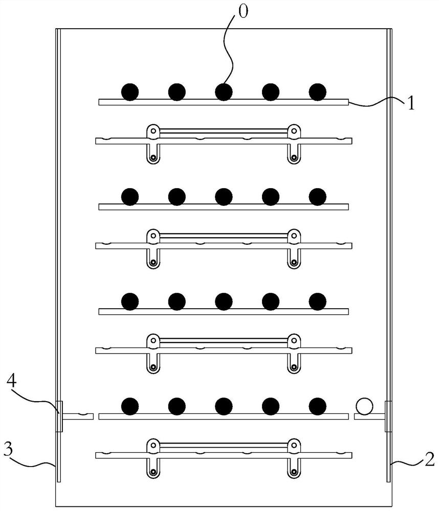 Gas tank supporting platform