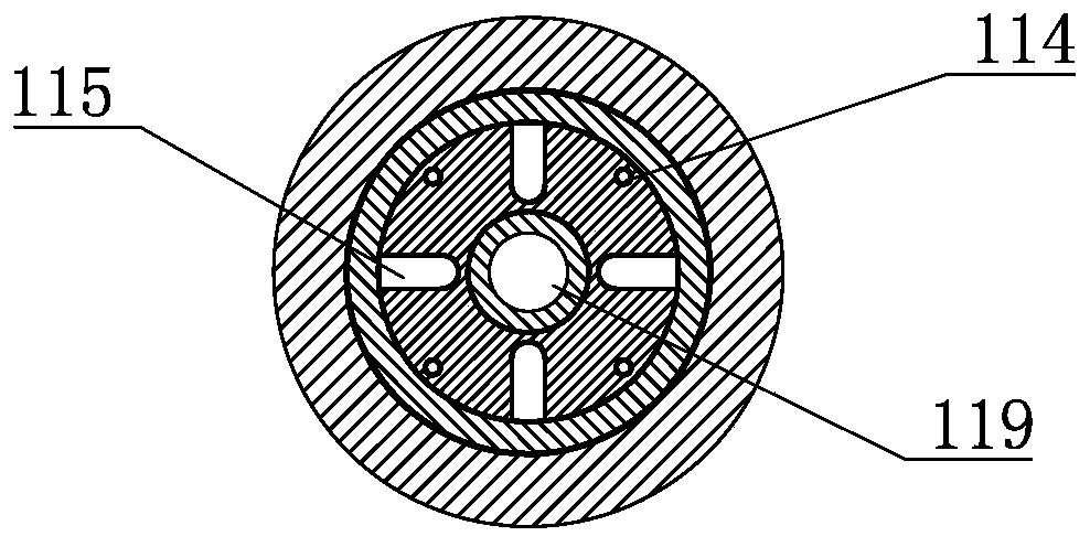 Extending casing running device for coal bed methane horizontal well