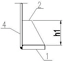 Combinational design method for radial and circumferential stiffening ribs of flange joints of tower feet of steel tube tower