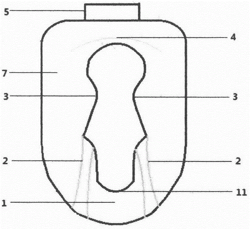 Ergonomic toilet seat