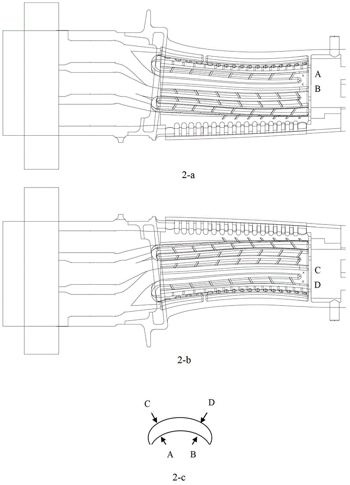 Fixing method of isometric crystal and columnar crystal ceramic mold core in mold shell