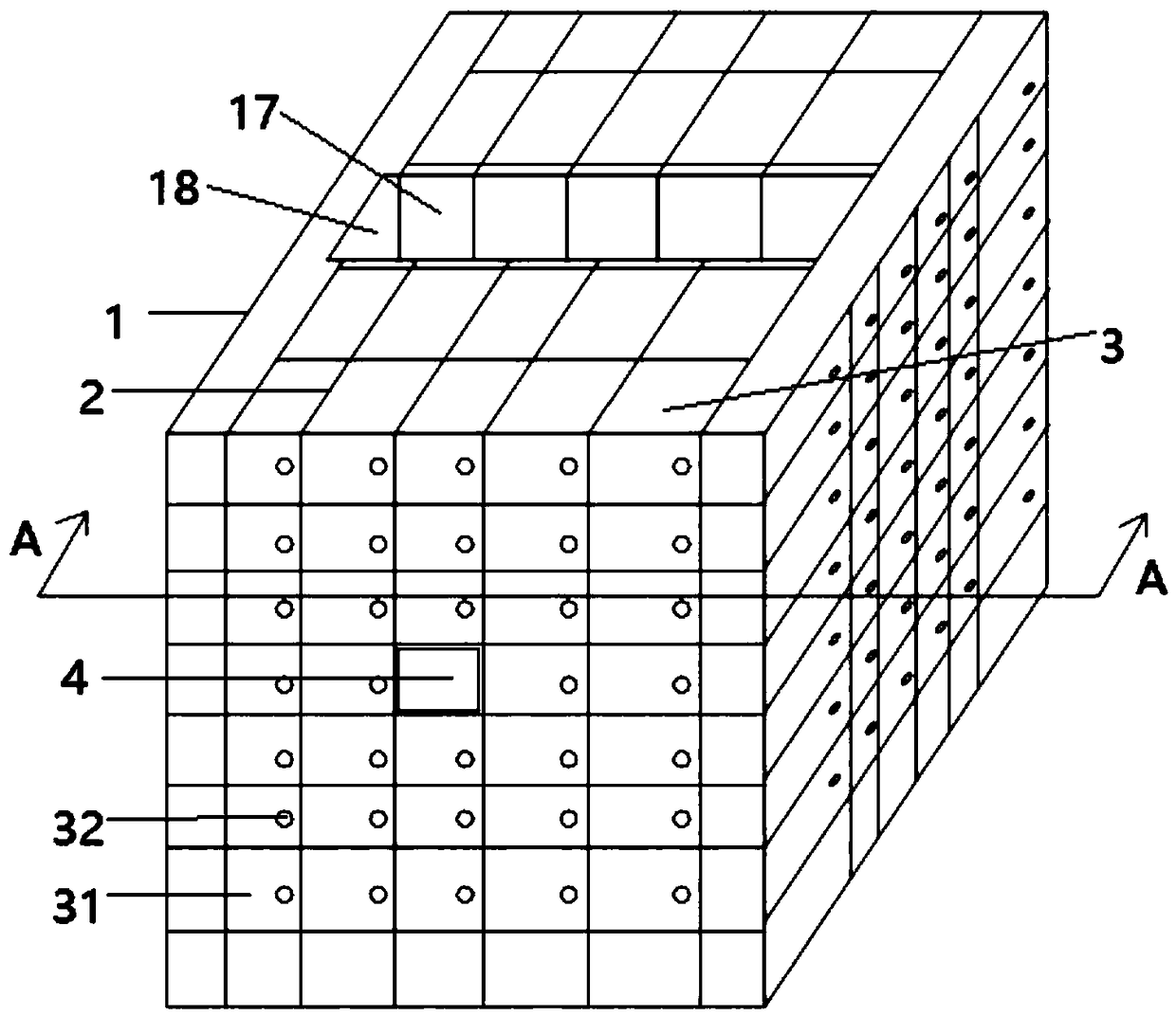 Volume adjustable delivery locker arranged outdoor and method