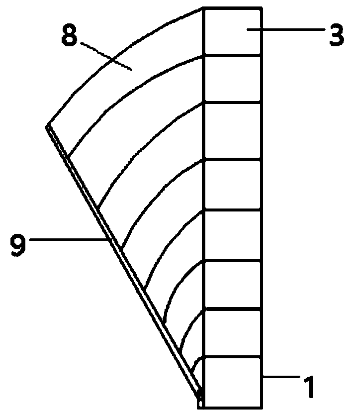 Volume adjustable delivery locker arranged outdoor and method