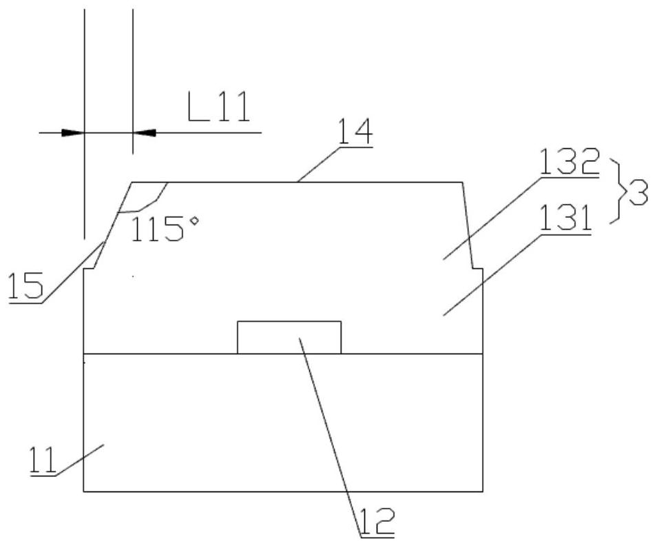 Mini LED device easy to identify and module