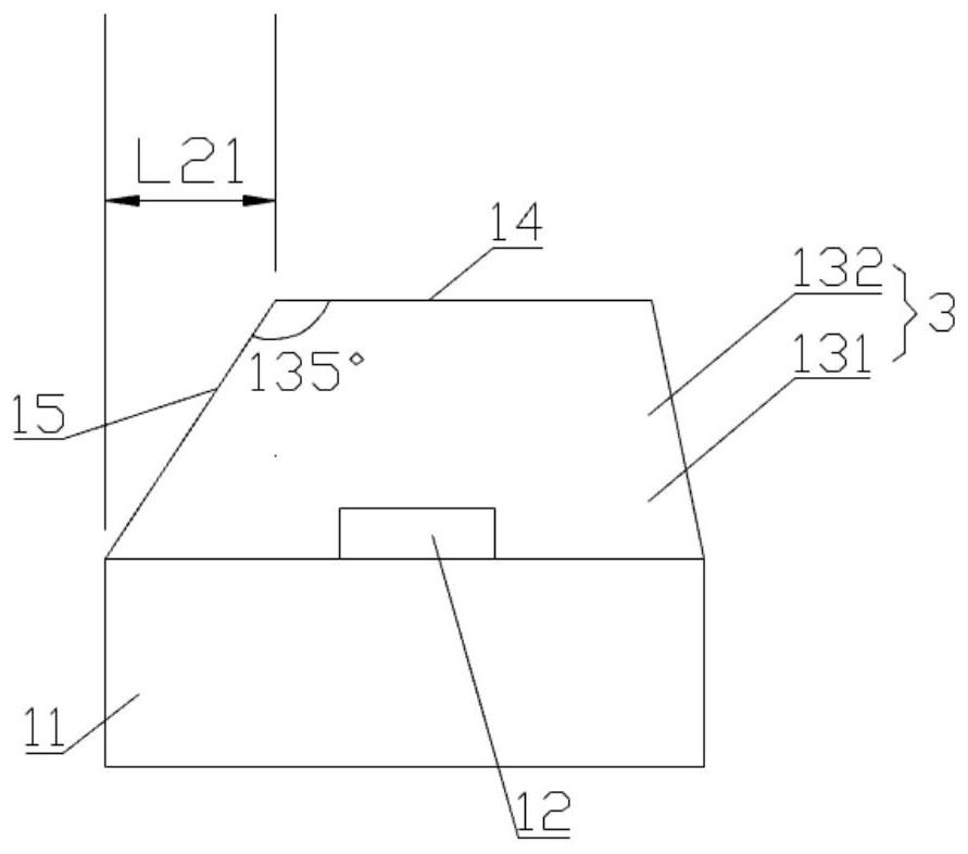 Mini LED device easy to identify and module