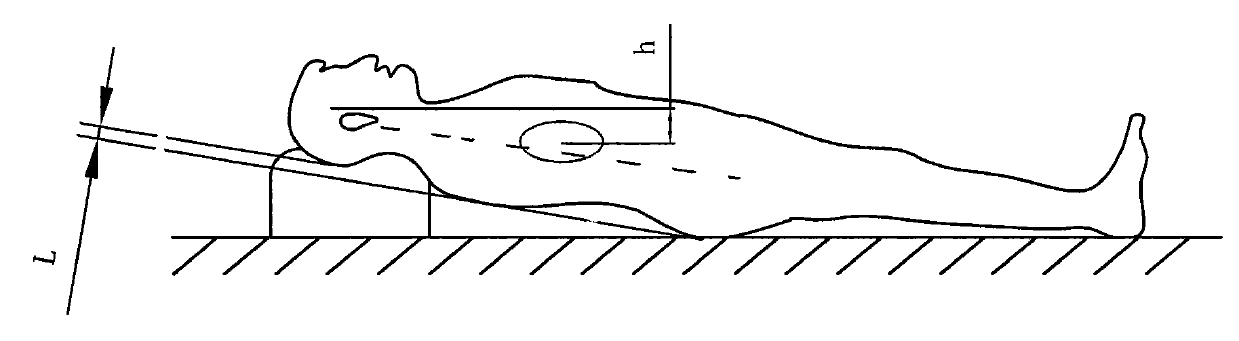 Combination part of health mattress and automatic adjustable pillow thereof