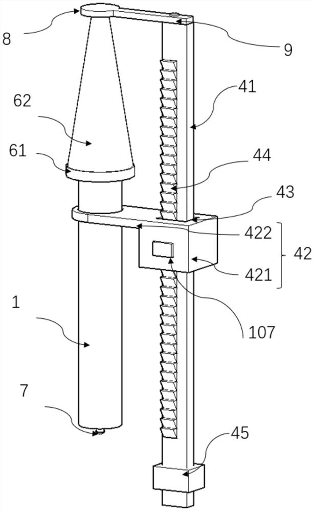 Disposable sterile precise automatic liquid suction dosing injection device