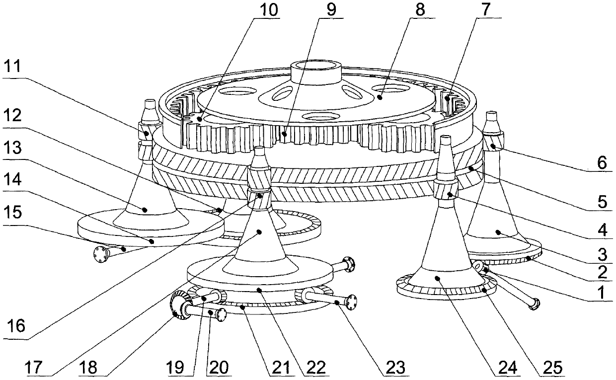 Parallel serial multi-molded surface gear planetary gear compound aviation transmission system