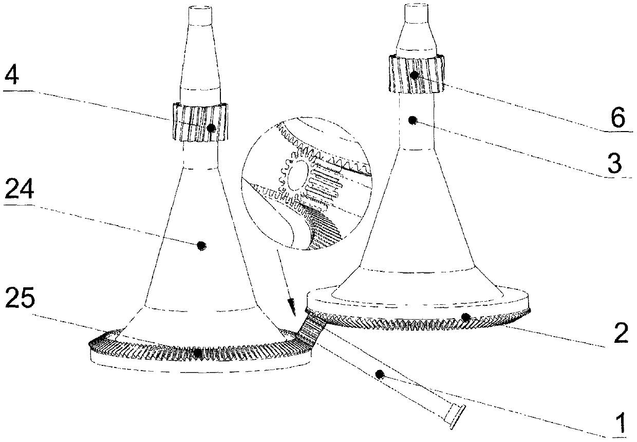 Parallel serial multi-molded surface gear planetary gear compound aviation transmission system