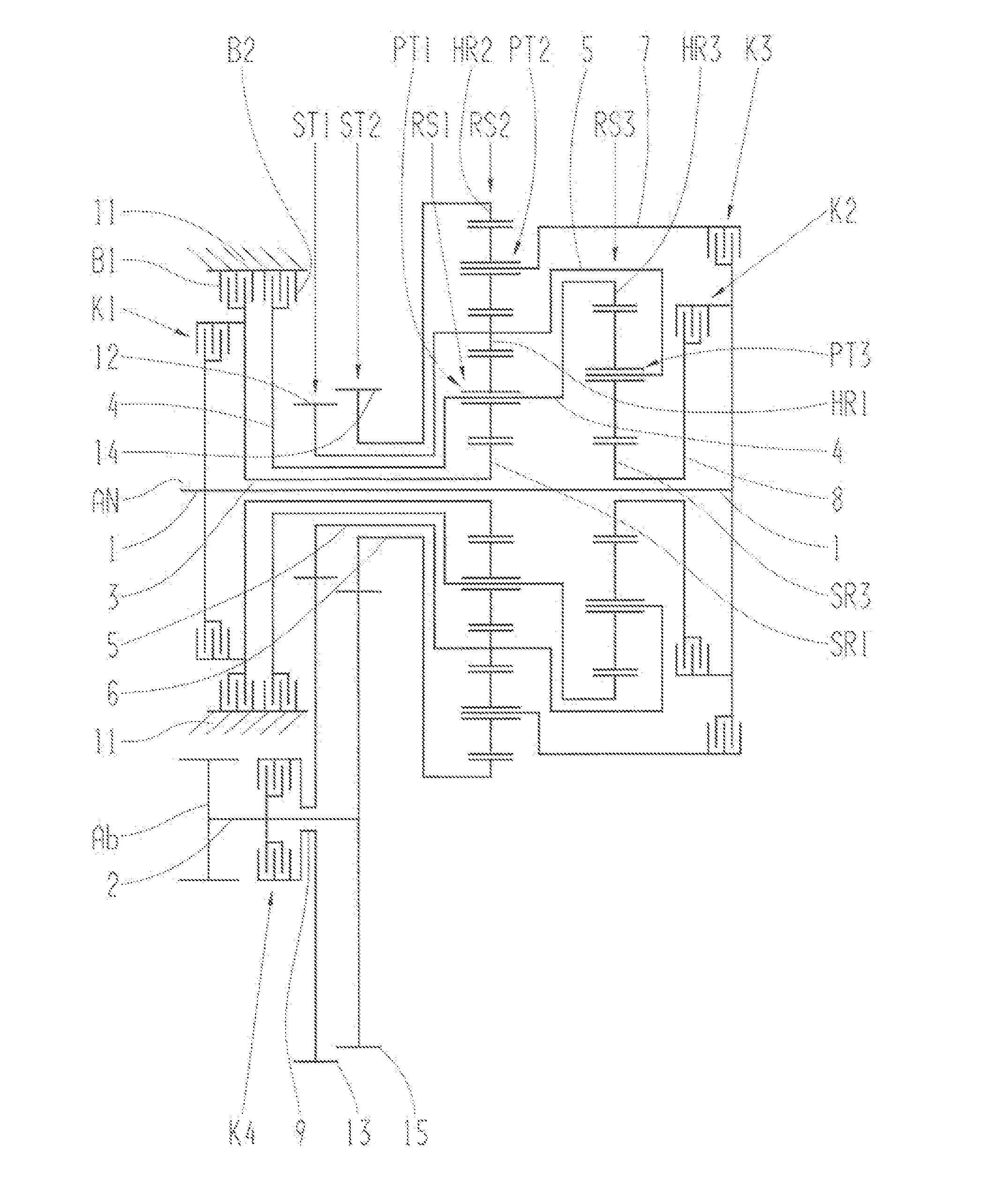 Multi-Stage Planetary Transmission