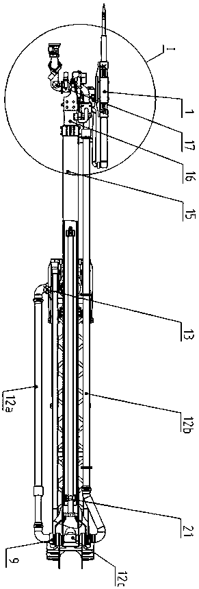 High-altitude fire extinguisher with puncture function