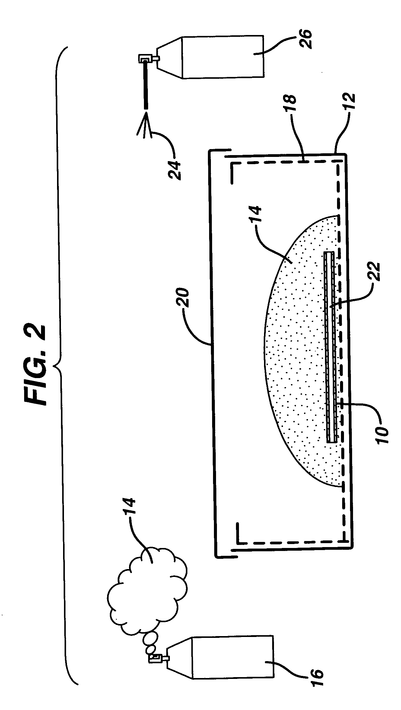 Foam pretreatment for medical instruments