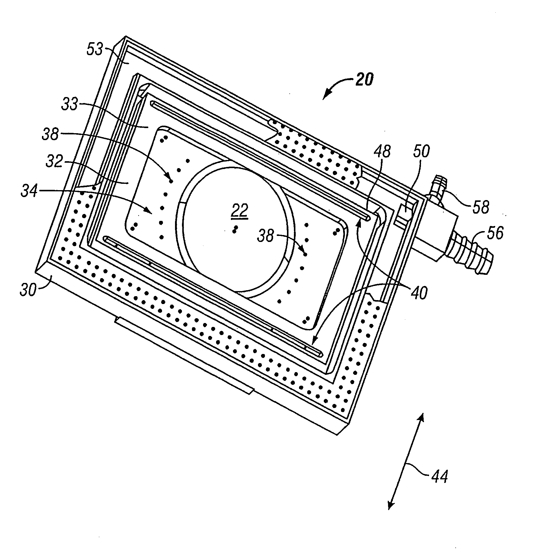 Apparatus and method for providing fluid for immersion lithography