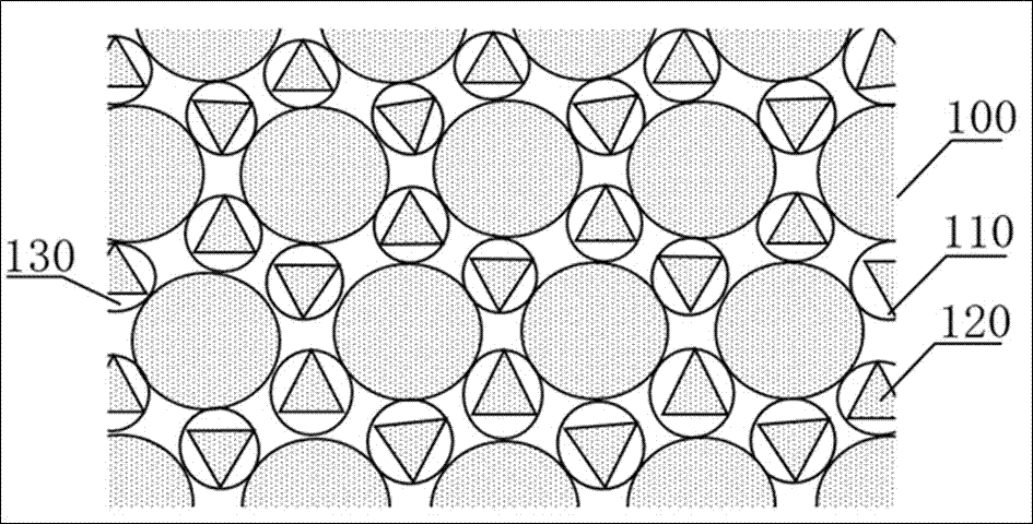 Preparation method of a microlens nanohole hybrid array structure