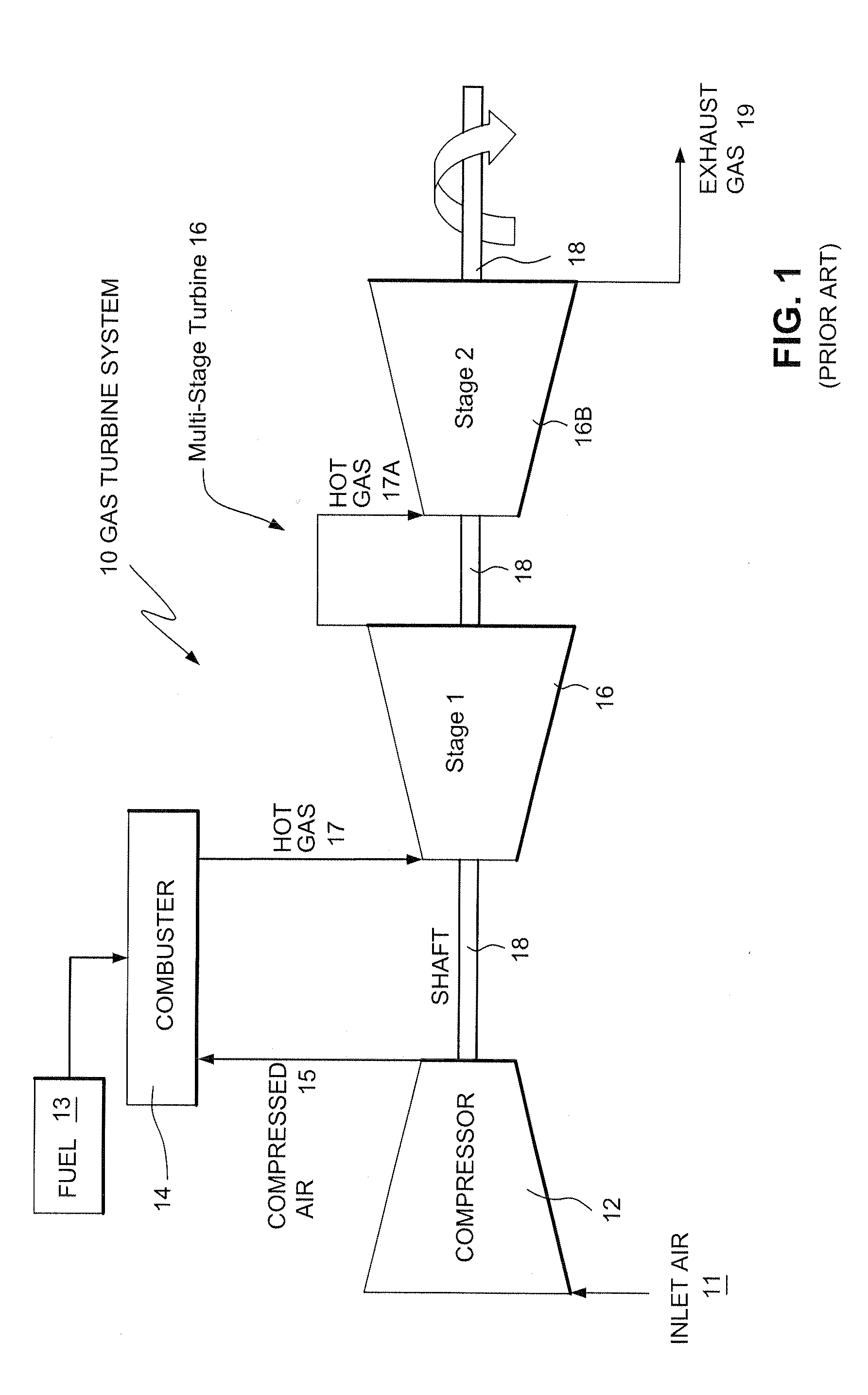 Method of clocking a turbine by reshaping the turbine's downstream airfoils