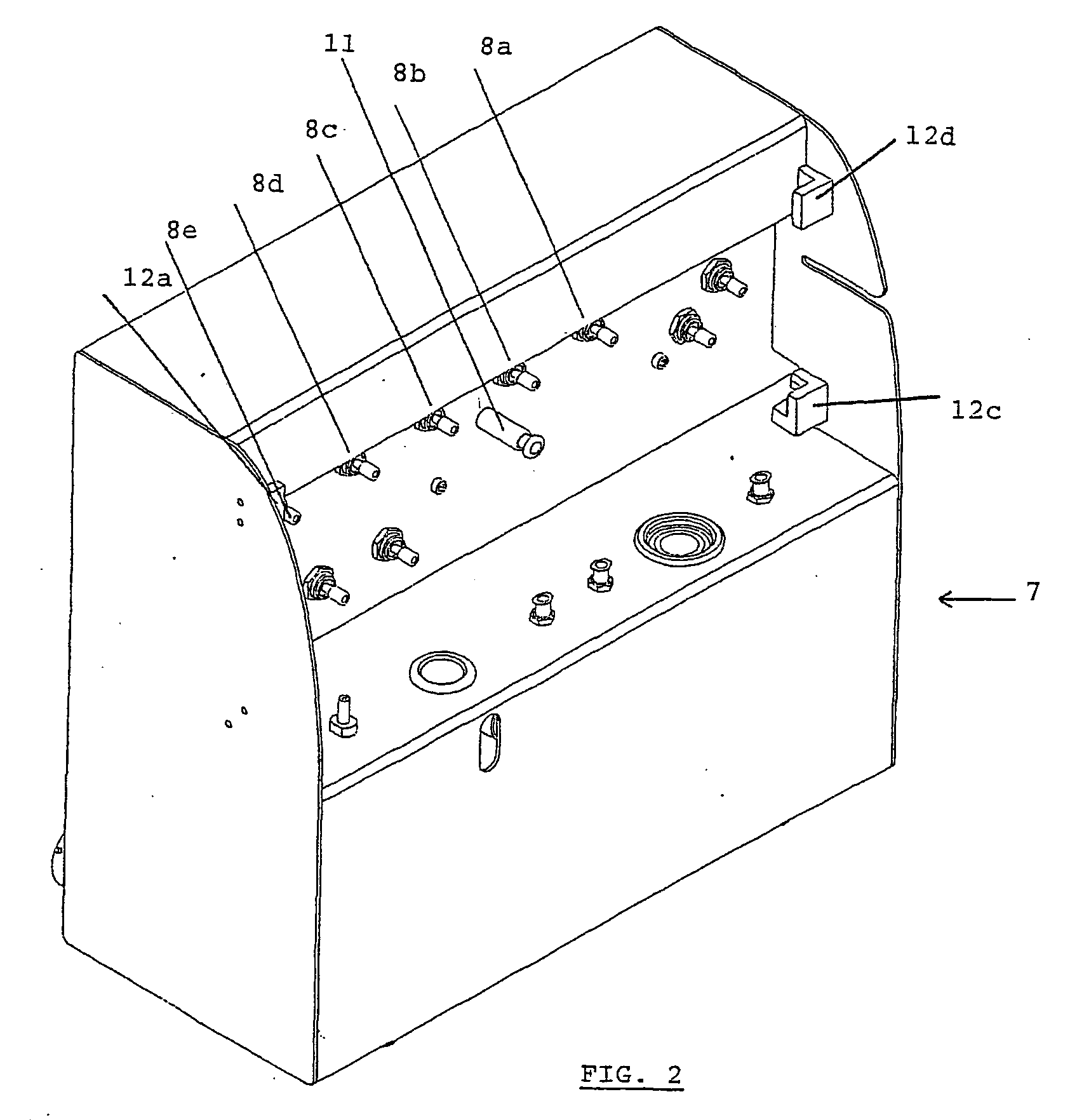 Device for synthesis of radiopharmaceutical products