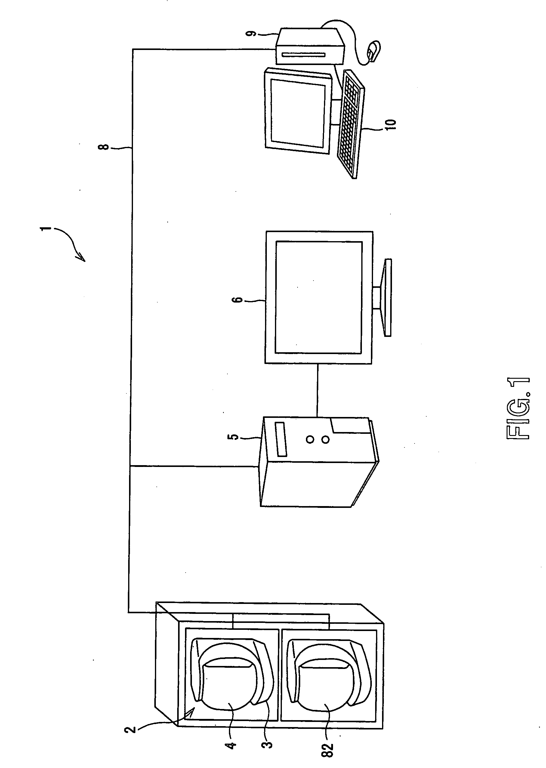 Imaging device and method, computer program product on computer-readable medium, and imaging system