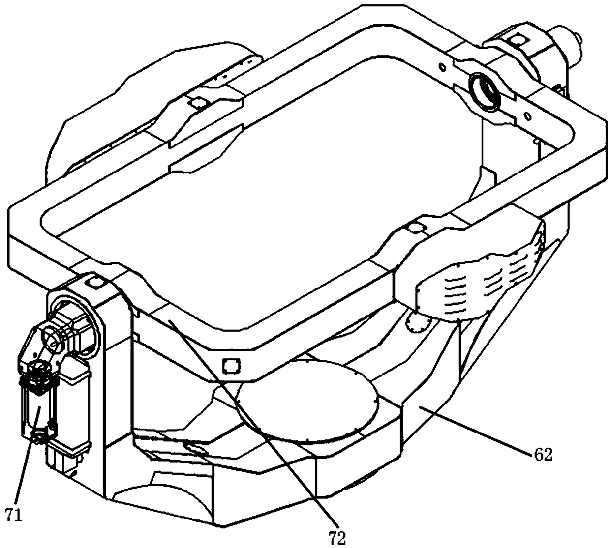 Four-degree-of-freedom helicopter dynamic flight simulator