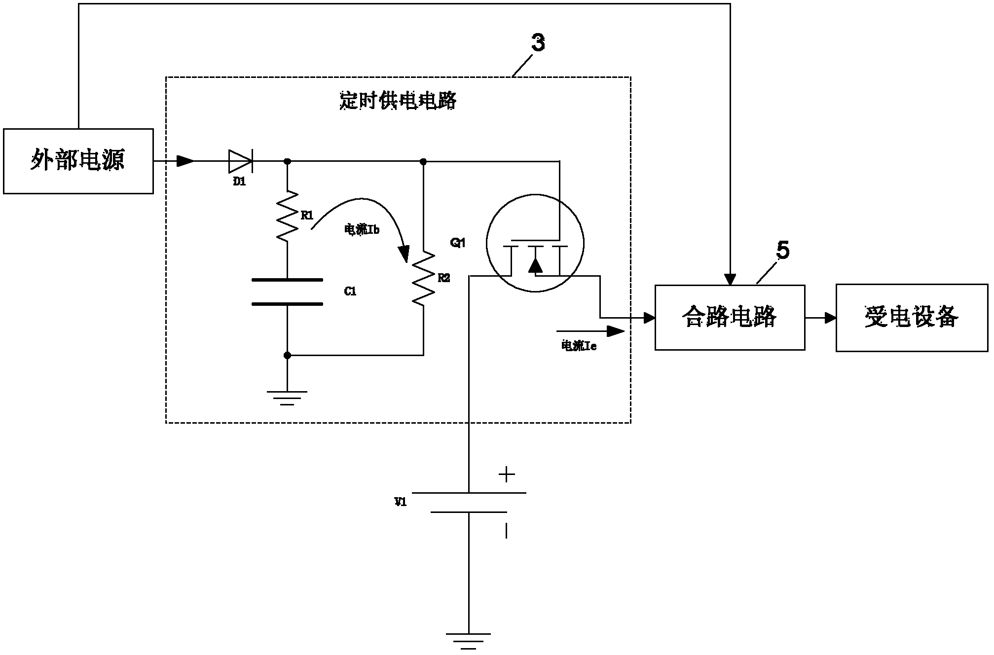 Power failure processing device and method