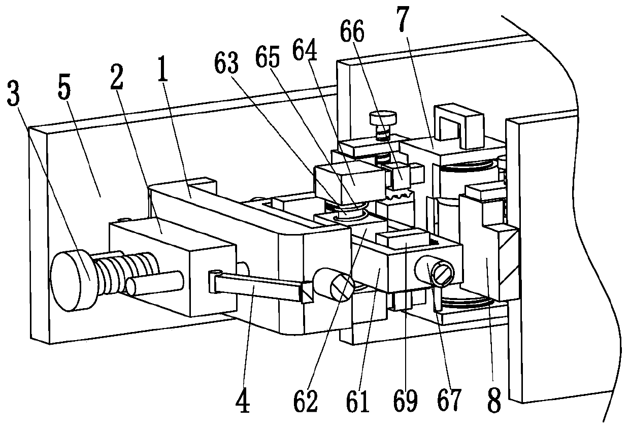 Construction device for mounting groove of bearing steel frame of house