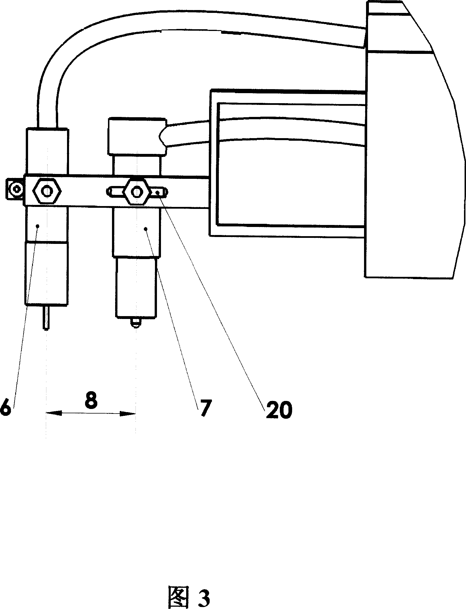 Single-side MIG and TIG synchronous automatic soldering method and device