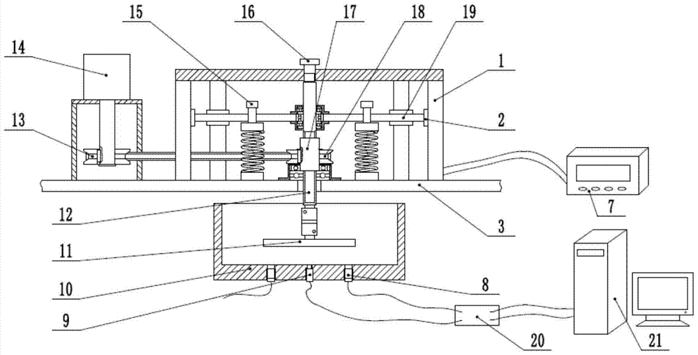 A detection method of hydraulic pressure, buoyancy and floating distance