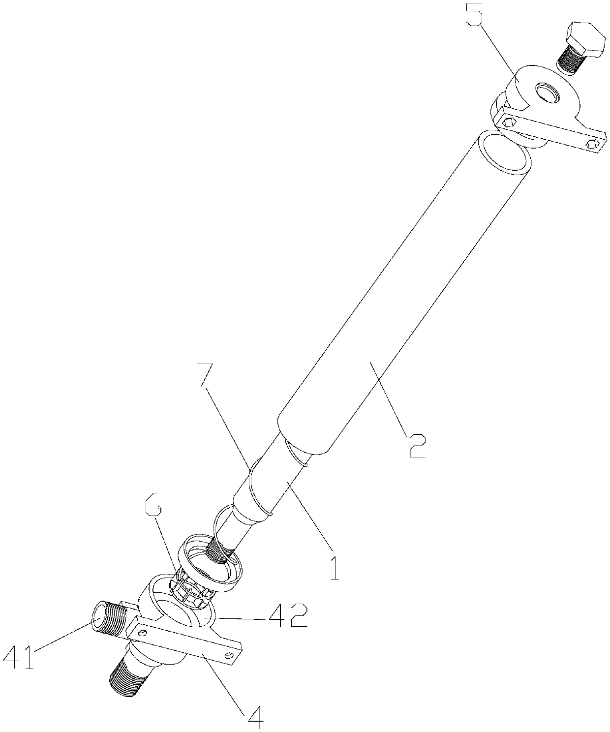 Induction heating device with dynamic spiral diversion and scale removal