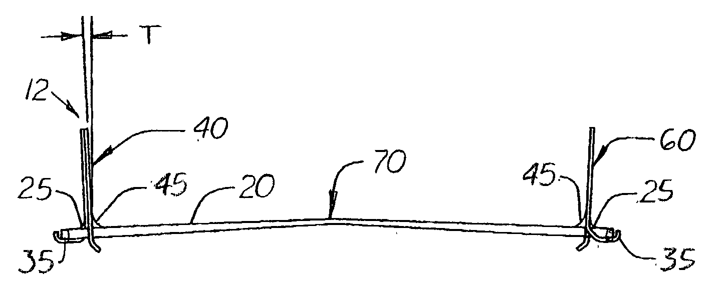 Self-stacking conveyor belt and method