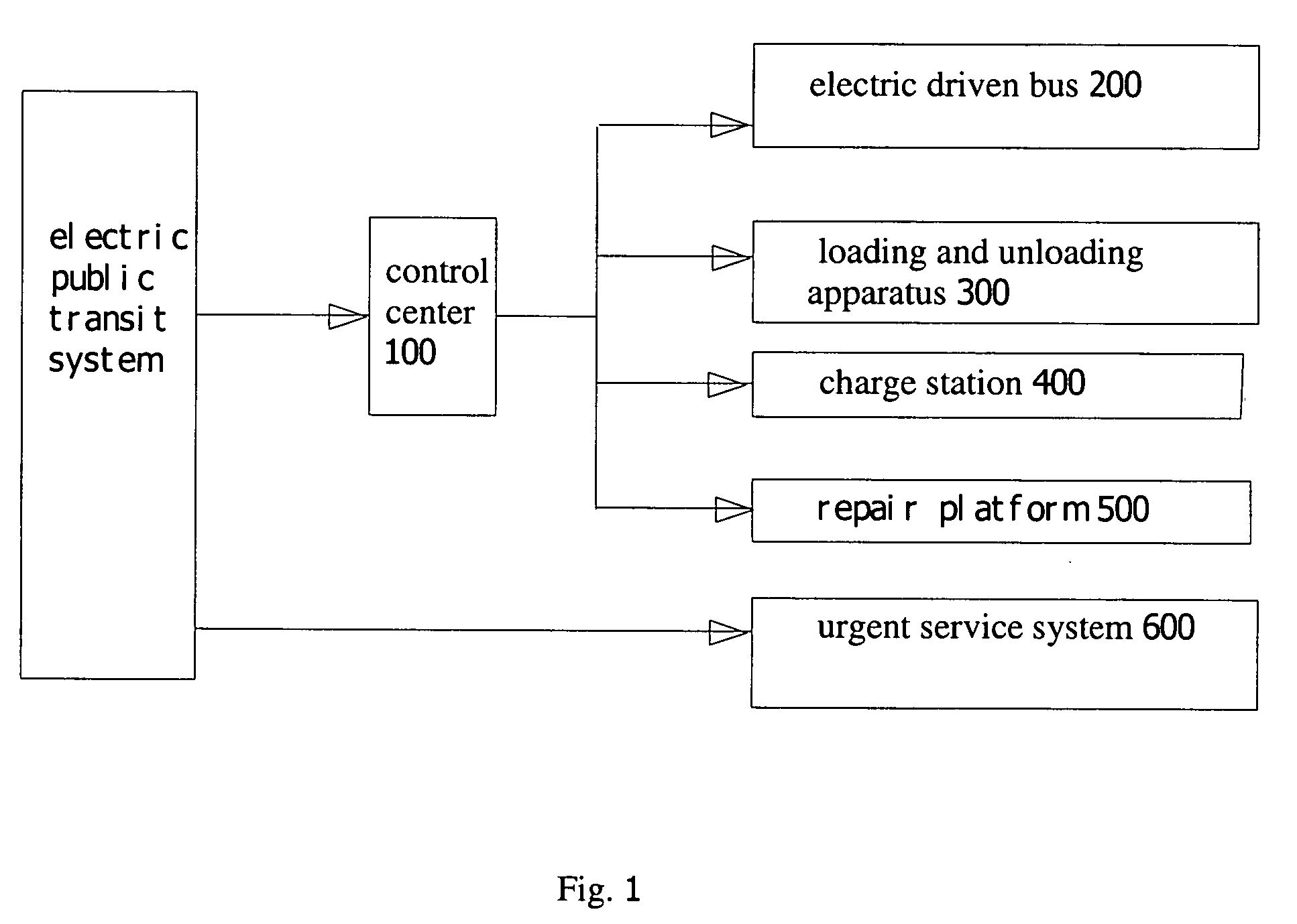 Electric Public Transit System