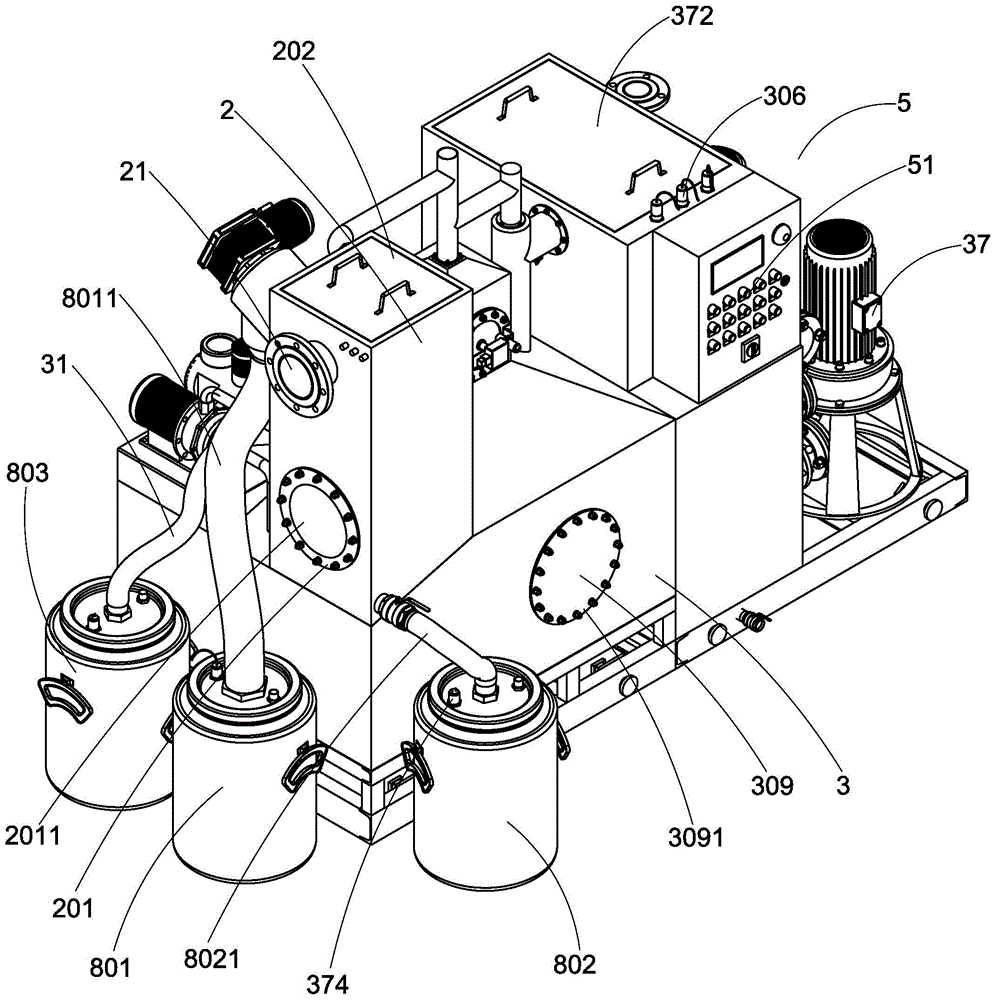 Sewage processing equipment