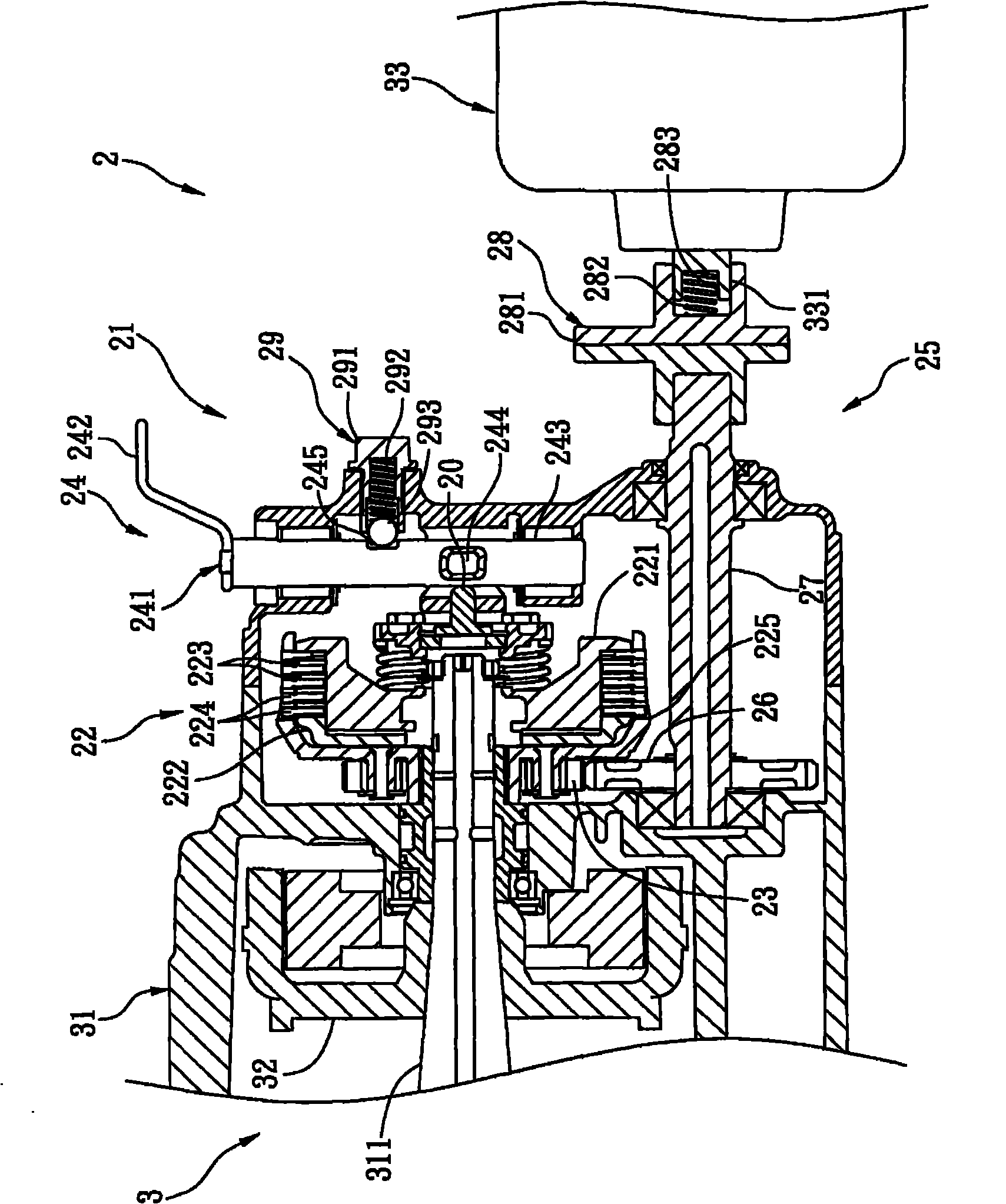 Power generation device of vehicle