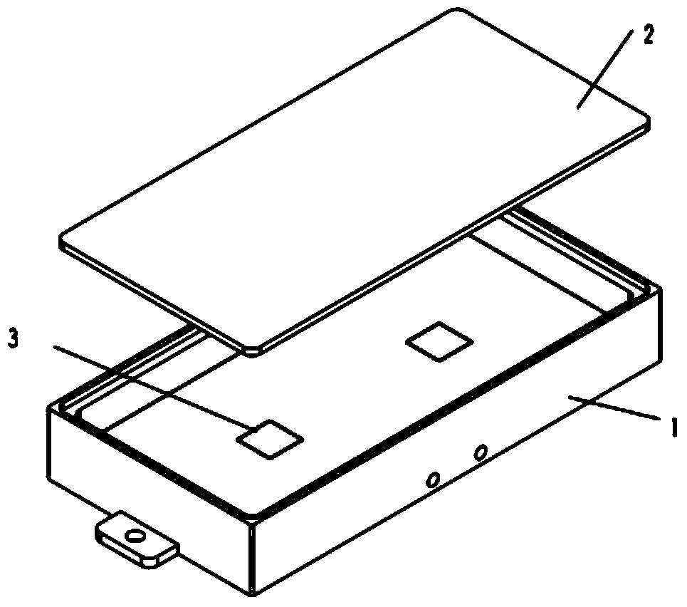 Integrated cooling device of silicon-based micro-channel radiator