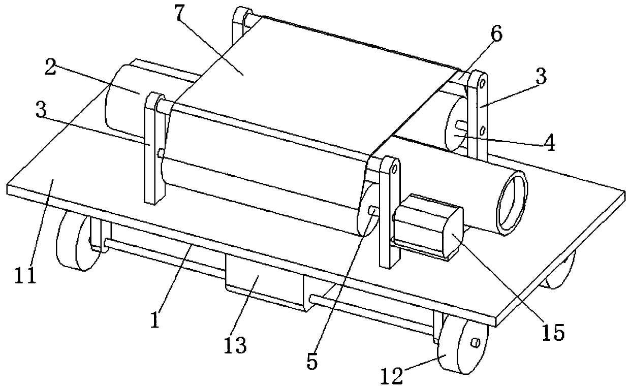 Horizontal plane level measuring instrument for constructional engineering