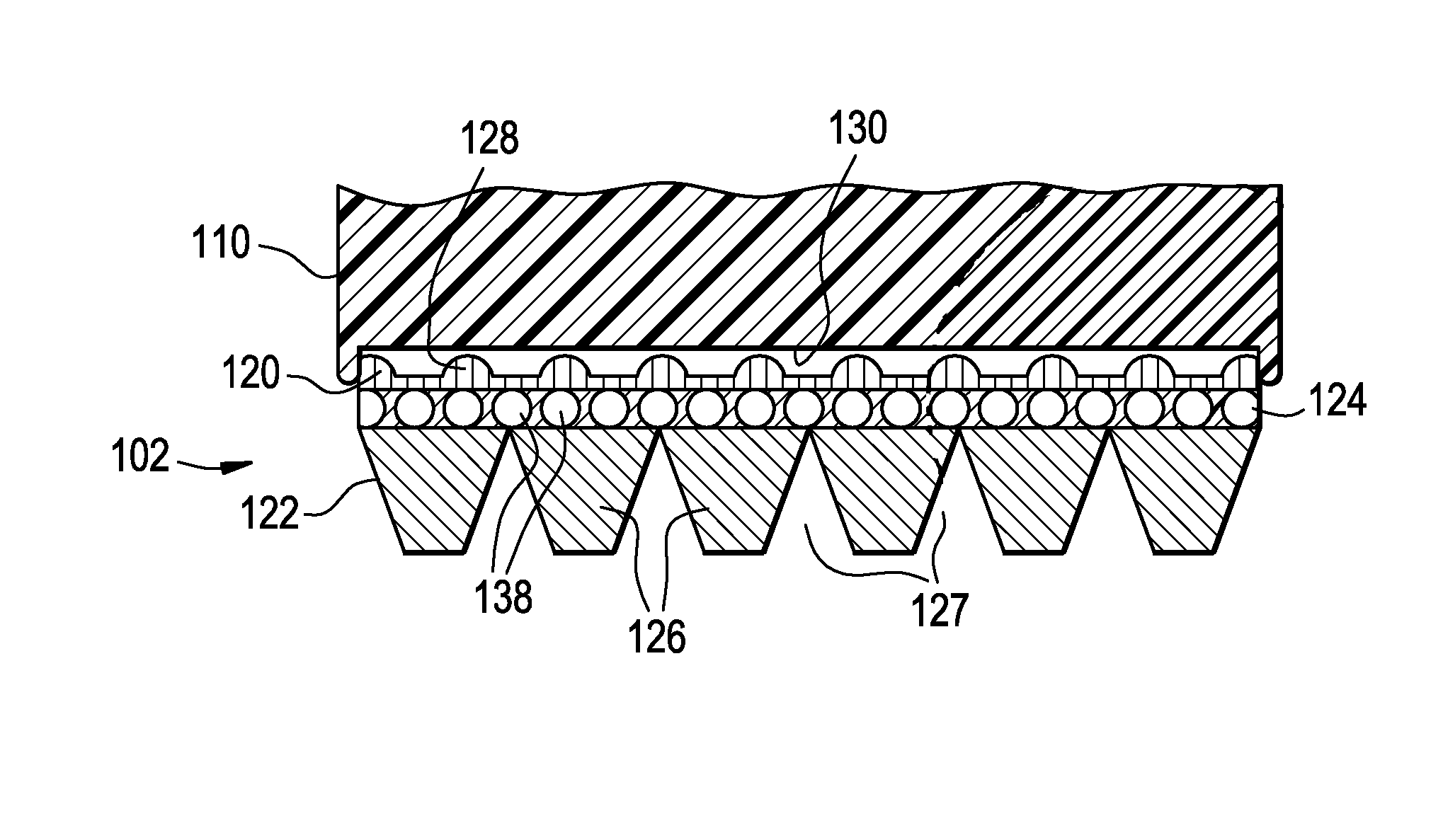 V-ribbed belt having an outer surface with improved coefficient of friction