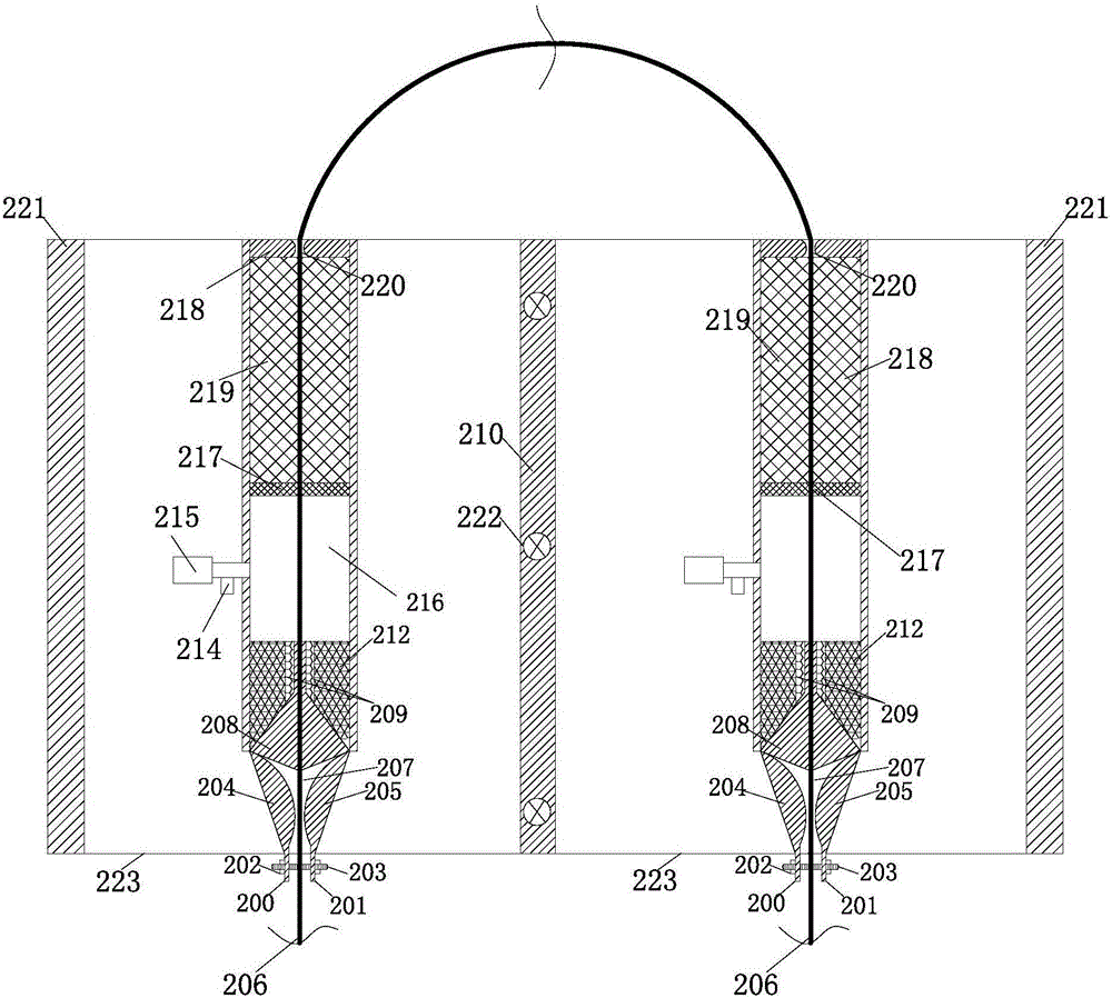 Sensor fiber sound emission integrated sensing system and method for monitoring safety of structural body