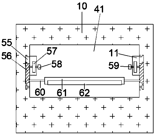 Device for dyeing and ironing-into-bolt of textile fabrics