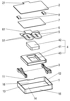 Thin type flat linear vibration motor