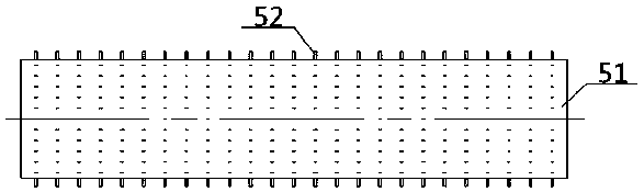 A kind of compacting and stabbing weaving system of honeycomb porous structure cotton and its application method