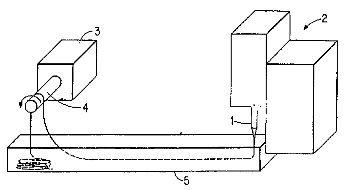 Dispersion spinning process for poly (tetrafluoroethylene) and related polymers and improved midbody fibre structure