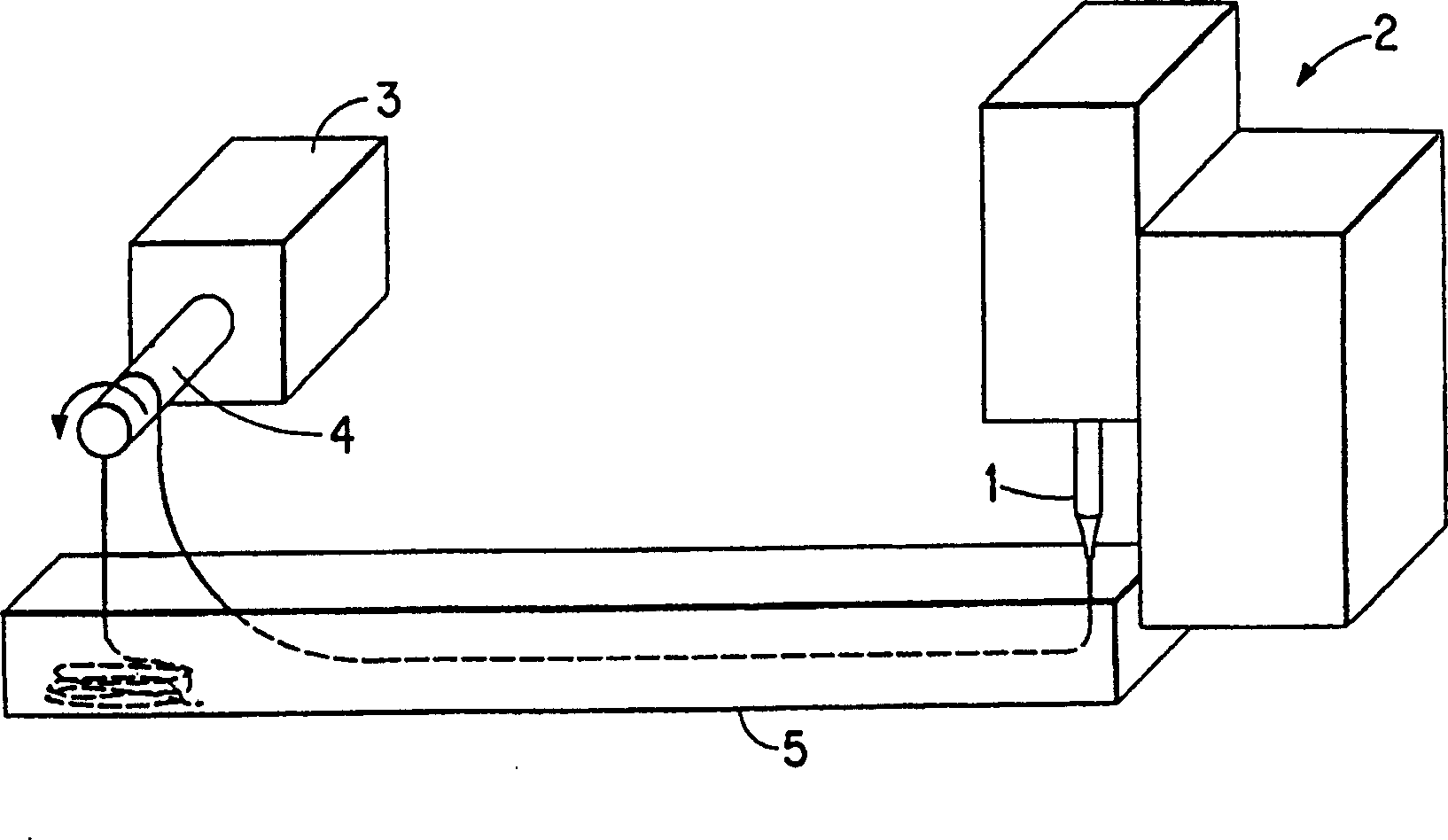 Dispersion spinning process for poly (tetrafluoroethylene) and related polymers and improved midbody fibre structure