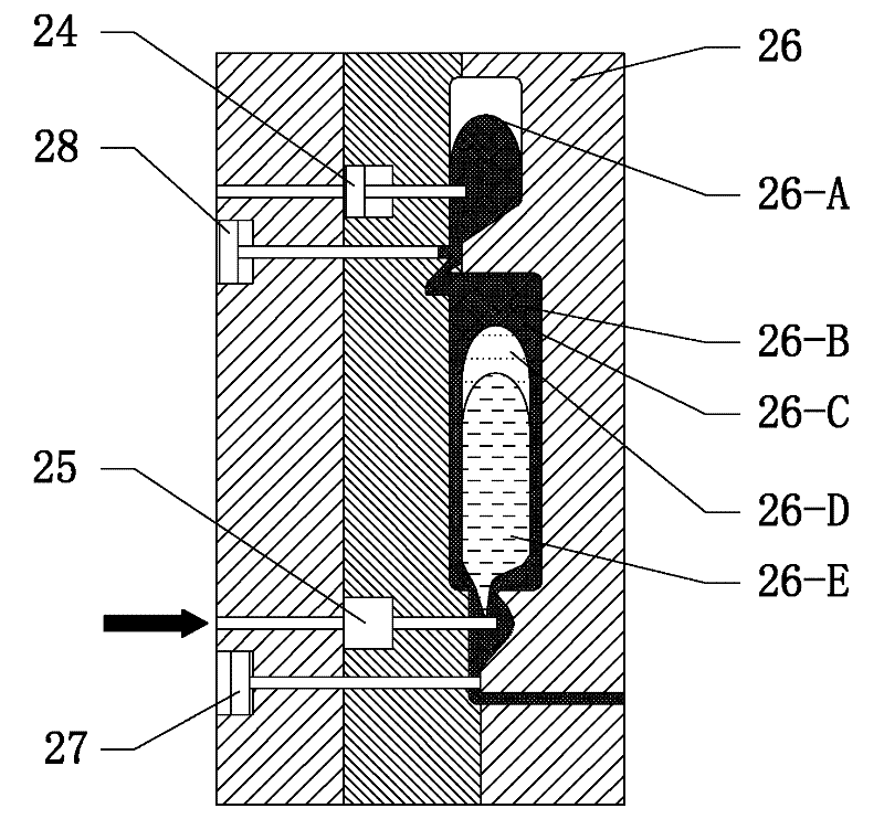 Water-assisted molding process and constant pressure water-assisted injection molding equipment