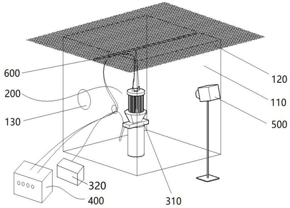 A detachable insect electric shock experiment device