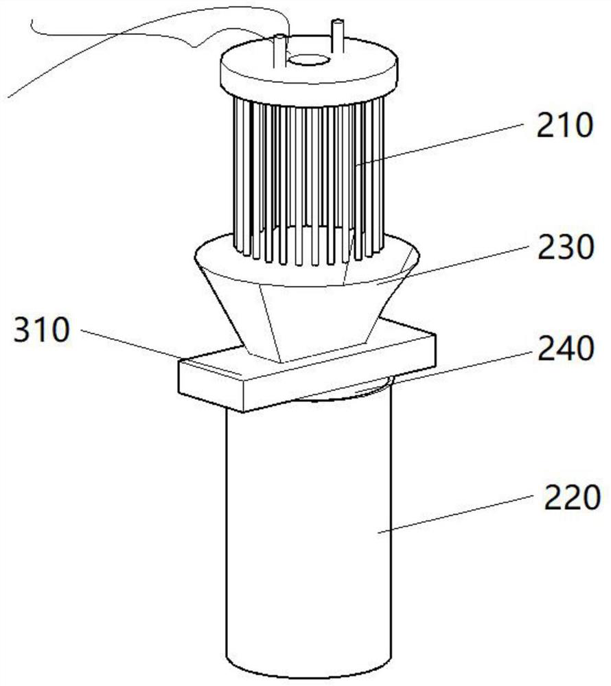 A detachable insect electric shock experiment device